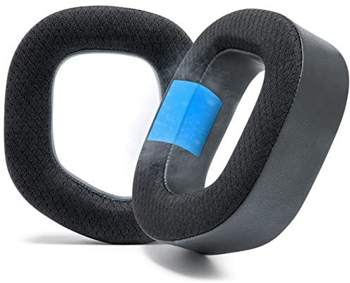 WC FreeZe HS80 - Cuscinetti auricolari in gel di raffreddamento per Corsair HS80 RGB wireless, cablato e HS80 Max di Wicked Cushions - Maggiore comfort, spessore | Black | Da Wicked Cushions | Anche per HS80 Max. Elevate comfort, spessore e isolamento acustico | Black