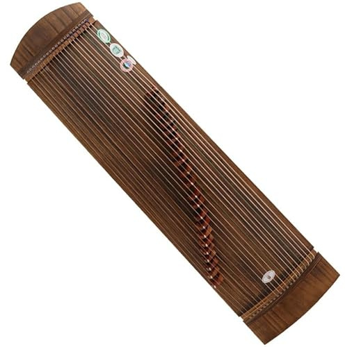 JITEM Portable Travel Guzheng Handmade Paulownia Professional Zither Chinese Traditional 21 String Instrument Suitable for Children Adults