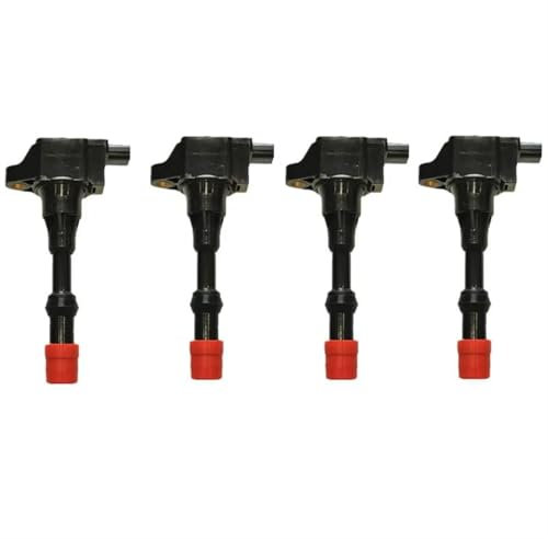 DZSQWETYU Zündspule 4 Stücke Vorne/Hinten Zündspule 30520-PWA-003 30521-PWA-003 Für Civic 7 8 VII VIII Für Jazz Für FIT 1,2 1,3 1,4 Zündmodul(30520-PWA-003 (4PCS))