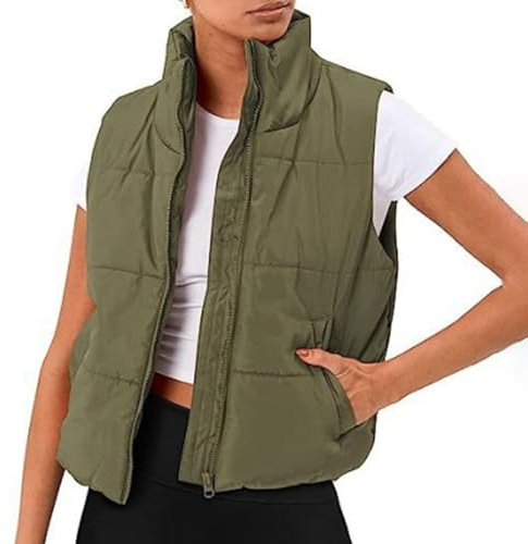 Damen Leichte Steppweste - Steppweste Leicht Ärmellos Damen Leichte Laufweste Outdoor Softshell Weste Winterjacke Longweste Ärmellose Elegante und Trendige Weste Frühlingsweste Leichte Warm