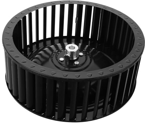 Mipcase Ruota Ventilatore per Cappa Cucina in Ferro, Nero, Resistente All’usura, per Motore della Cappa Estrattore, Accessorio per Cucina