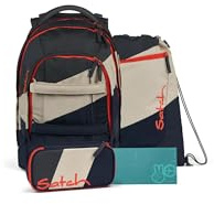 Satch Pack Bundle ab 5. Klasse ergonomisch 4-teilig 30L Stauraum standfest Organisationstalent