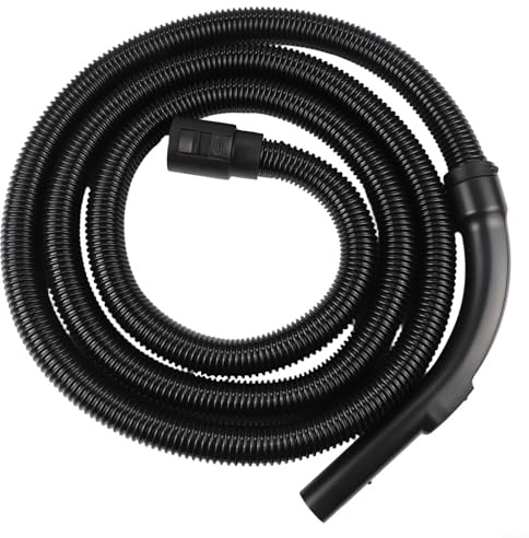 Extensión de manguera de aspiradora de longitud extendida con mango para la serie Karcher NT con potencia de succión mejorada, tubo de succión de repuesto con mango (3,5 m)