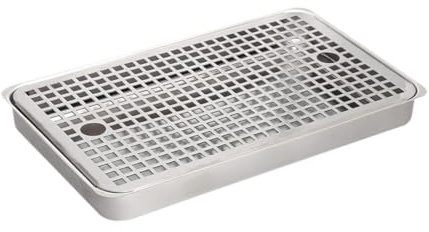wueiooskj Drip Pan Water Storage Drainage Serving Tray Made with Stainless Steel Provides Reliable Support in Home Environments Kungfu Tea Set Drainage Type Plate Set Household