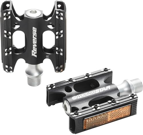 Reverse youngstar barn platt pedal svart