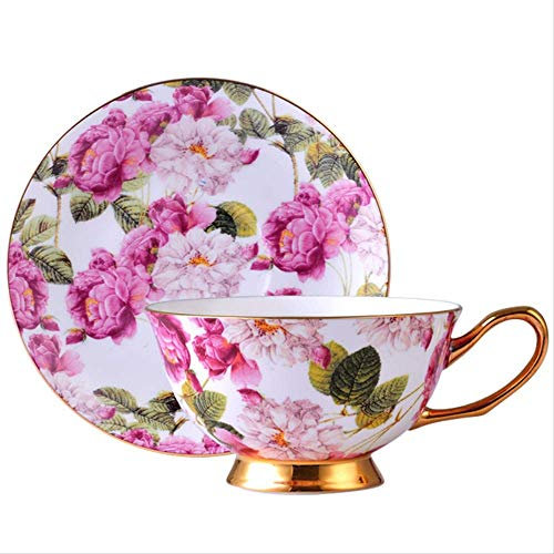 Taza De Café Inglesa Set Bone China Taza De Té De La Tarde Taza De Té Rojo Taza Del Hogar