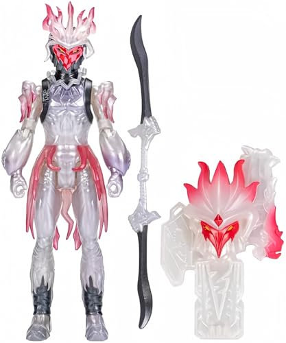 Power Rangers Dino Fury Void King Actionfigur, 15,2 cm, inspiriert von der TV-Show mit Dino Fury Schlüssel und Waffenzubehör für Kinder ab 4 Jahren