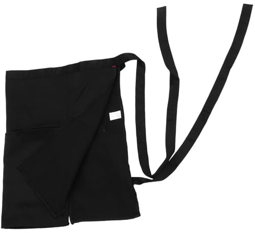 MUCKLILY Taillenschürze Für Damen Küche Kochschürze Mit Taschen Gewürzbeuteln Handy Rezeptkarten Leicht Tragbar Schutz Kochkleidung