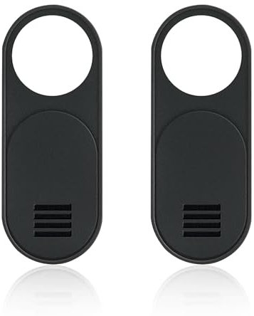 2 Piezas Tapa Cámara Portátil, Protector Tapa Webcam Portatil Ultrafinas, Protector de Cámara Deslizable, Compatible con Portátiles, Smartphones, Tabletas, Dispositivos Echo y Tesla Modelos 3/Y