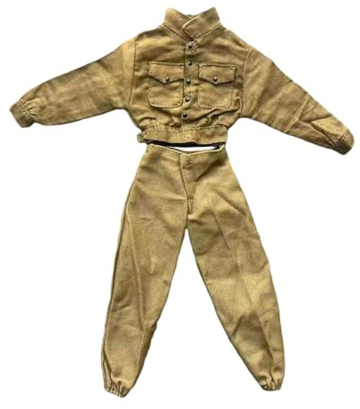 LOVIVER 2x 1:6 Uniform-Komplettset, Mini-Modell mit Jacke und Hose, Kleidungsset für Actionfiguren, für 12-Zoll-Actionfiguren