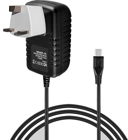 Uootery 5V 2A Micro USB AC/DC Charger Adapter Cable Power Supply for Raspberry Pi B+ B