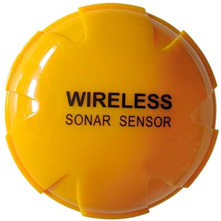 Harilla Angelfinder Sonar Intelligenter Unterwasser-Tiefensonar-Fischfinder-Wandler für Boote, Ufer, EIS, Gelb