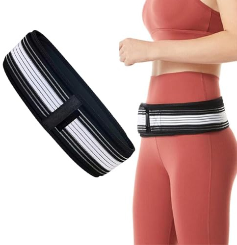 UIEXAY Cinturón ortopédico para ciática, cinturón ortopédico para ciática, cinturón para espalda, cinturón lumbar cómodo, cinturón abdominal, soporte natural para ciática y dolor de espalda