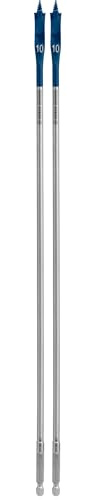 Bosch 1x EXPERT Self Cut Speed Spade Drill Bit (for Softwood, Particleboard, Ø 10.00 mm, Professional Accessory Rotary Drill/Drivers) (Pack of 2)