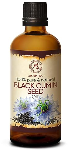 Black Cumin Seed Oil 100ml - Egypt - Nigella Sativa Seed Oil - 100% Pure & Natural