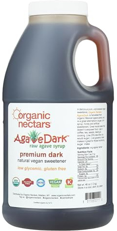 Organic Nectars Dark Agave Syrup (46 oz.)