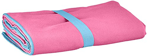 Playshoes Multifunzione Asciugamano da Bagno in Microfibra, Rosa 18 (Pink), 90 x 180 cm