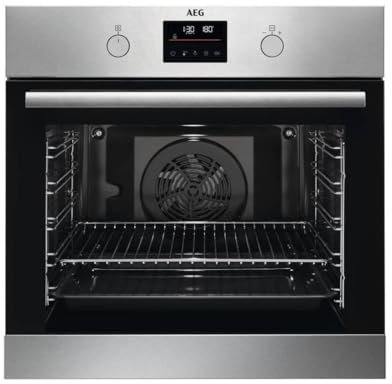 Horno Pirolítico AEG BPB331061M Limpieza Pirolítica 72L Inox