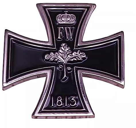 Deutsch Deutschland Eiche Blatt Auftrag Medaille Metall Emblem für Kleidung Rucksack Hut Zubehör, Emaille, Zinklegierung, Metall