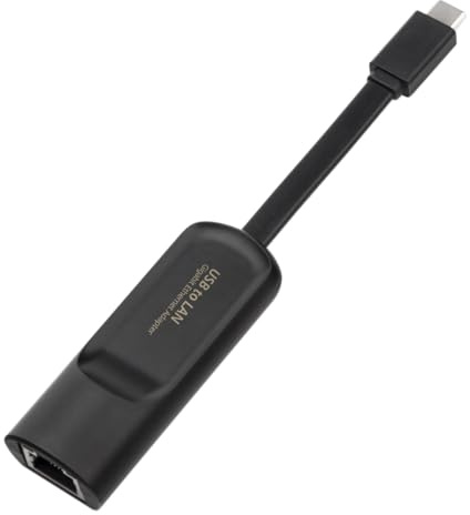 Panlouting 2500 MBit/s Ethernet Adapter | 2,5G USB Typ C auf RJ45 LAN Ethernet Netzwerkkarte | Für MacBook Air Pro iPad Air Pro