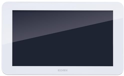 Vimar K42957 7 LCD-färg Wi-Fi handsfree pekskärm extra bildskärm för videointercom-kit, 1 x 40103 strömförsörjning, komplett med väggmonteringsfästen