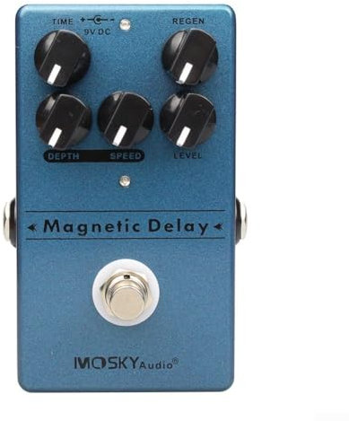 Moskyaudio Magnetic Delay Effektpedal für selbstoszillierende Echos