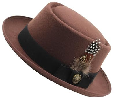 Mimoqk Trachtenhüte Herren Trachtenhut 'Oktoberfest,Deutscher Hut | Damen Kleider 'Oktoberfest,mit Federn, Mehrzweck-Embleme für Oktoberfest