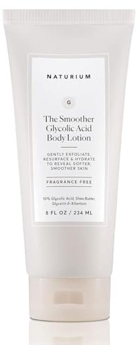 Naturium The Smoother Glycolic Acid Body Lotion, Resurfacing & Exfoliating Treatment, with 10% Glycolic Acid | 16.9 FL OZ / 500 ML