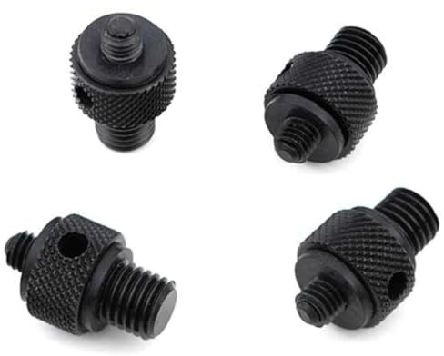 Fox Black Label Goalpost Conversion kit - 4 Adapter für Buzzer Bars, Bankstickgewinde
