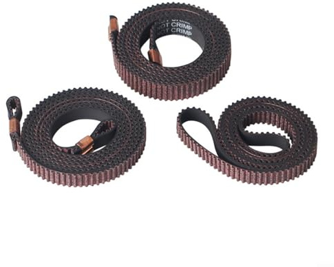 UTTASU Zahnriemensatz für Kobra3 3D-Drucker – X Y Z-Achse Gummi-Antriebsriemen-Set, 850 mm/780 mm/650 mm Synchronriemen, 3-teiliges Ersatzteil-Set
