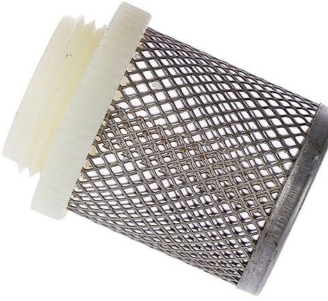 Filtro de malla de acero inoxidable de alto caudal (1 pieza) - Malla en línea for sistemas de plomería y riego por goteo de peceras (1/2, 3/4, 1)(1)