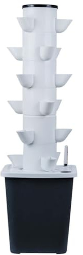 Torre da Giardino idroponica da 30 Pod, di Coltivazione idroponica da Giardino a 6 Piani, Kit di Coltivazione idroponica per Erbe aromatiche, Frutta e Verdura con Pompa idratante