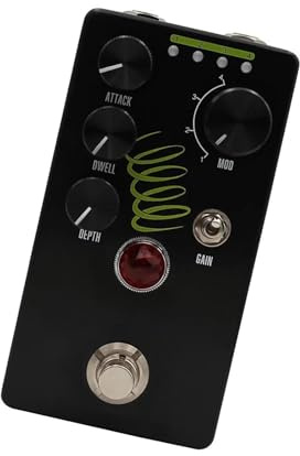 Digitala Gitarreffekter Flerfjädereffektpedal För Gitarr Och Bas Med Fyra Reverb Lägen Och True Bypass