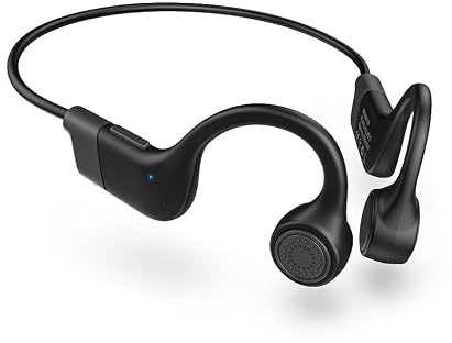 Uear Bone Conduction Headphones, 2026 Upgraded Open-Ear Bluetooth Wireless Sport Headphones,Waterproof Wireless Headphones with Built-in Mic for Sports,Workout, Running, Hiking, Cycling (Black)
