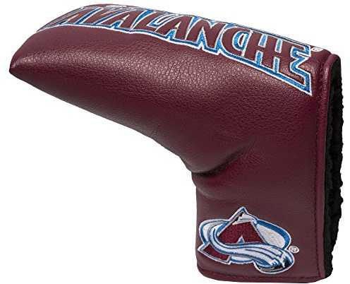 Team Golf NHL Colorado Avalanche Vintage Blade Putter Cover Golf Club Vintage Blade Putter Headcover, Form Fitting Design, Fits Scotty Cameron, Taylormade, Odyssey, Titleist, Ping, Callaway
