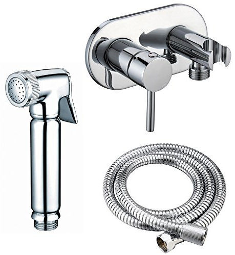 Design WC/Bidet Handbrause Komplettset mit Mischer