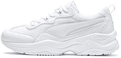 PUMA Damen Cilia Cilia, Puma White-Gray Violet-Puma Silver, 36 EU