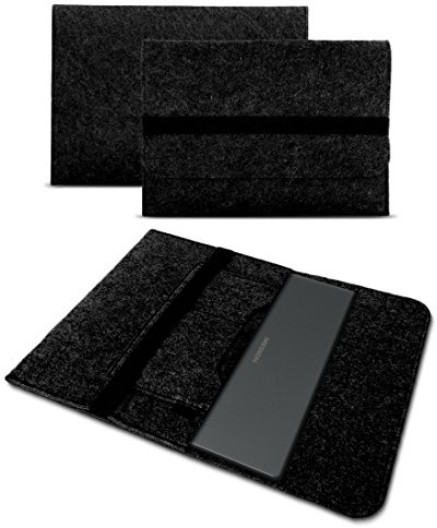 Sleeve Hülle kompatibel für Medion Akoya S14406 Tasche Filz Notebook Cover Laptop Schutz Case sicherer Verschluss 14 Zoll