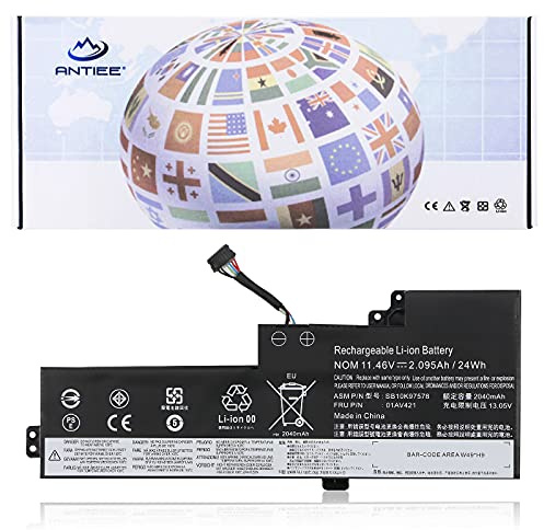 ANTIEE 24Wh 01AV421 Batería para Lenovo ThinkPad A475 A485 T470 T480 TP25
