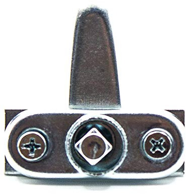 Ferramenta.Pro Serratura Tavellino Zinco Argento per Sportelli