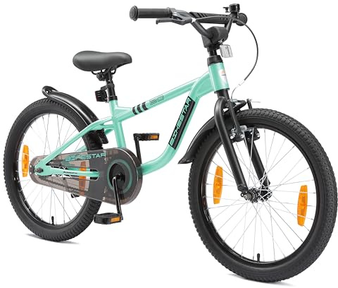 Löwenrad Kinderfahrrad für Jungen und Mädchen ab 6 Jahre | 20 Zoll Kinderrad mit Bremse | Fahrrad für Kinder