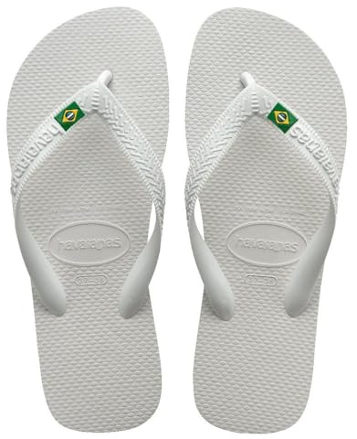 Havaianas - Top Brasil, Infradito Comode, Resistenti e Leggere con Suola Antiscivolo, Bandiera del Brasile sulle Strisce, Unisex Adulti