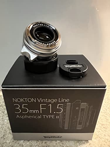 Voigtlander 35 mm f1.5 Nokton asphärisch Typ II Silber VM