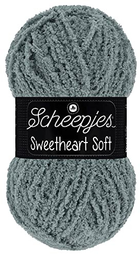 Scheepjes Sweetheart Soft 1x100g - Grau Strick- und Häkelgarn