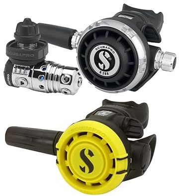 SCUBAPRO MK25 DIN300 EVO/G260/R105 Octo Atemregler für Kaltwasser, Uni, Erwachsene, Mehrfarbig, Einheitsgröße