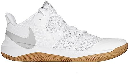 NIKE, Zapatillas de Voleibol Hombre, Blanco, 45 EU