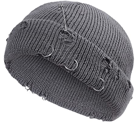 Cyber of Monday 2024 Corkscrew Pom Beanie for Man Cotton Beanies Women Thin Cotton Beanie Hat Women Gifts for Elderly Men UK Lightning Deals of Today Warehouse Clearance