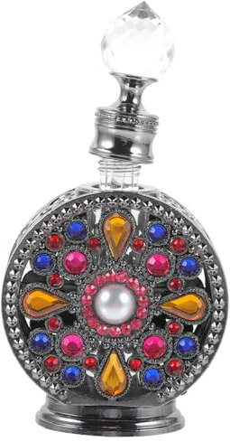 Garneck Botella De Perfume Pequeña Portátil Botella Para Almacenar Aceite De Fragancia Para Uso Exteriores Viaje Recargable