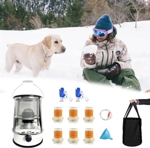 XNZJHPP Kerosene Heater Camp Stove Kerosene Stove Burner Butane Stoves Large Capacity Space Heater Camping Gas Stove W/Cooking Systems