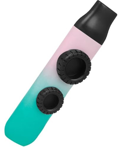 ifundom Kazoo Mit Membranen Für Erwachsene Professionelles Musikinstrument Mit Farbverlauf Geeignet Für Musikalische Früherziehung Gitarrenpartner